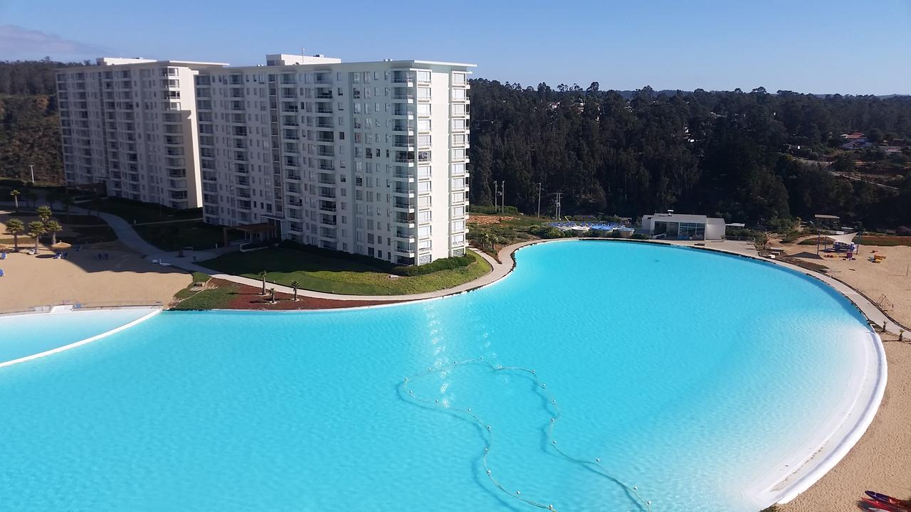 Algarrobo, Laguna Bahía Espectacular Exterior foto